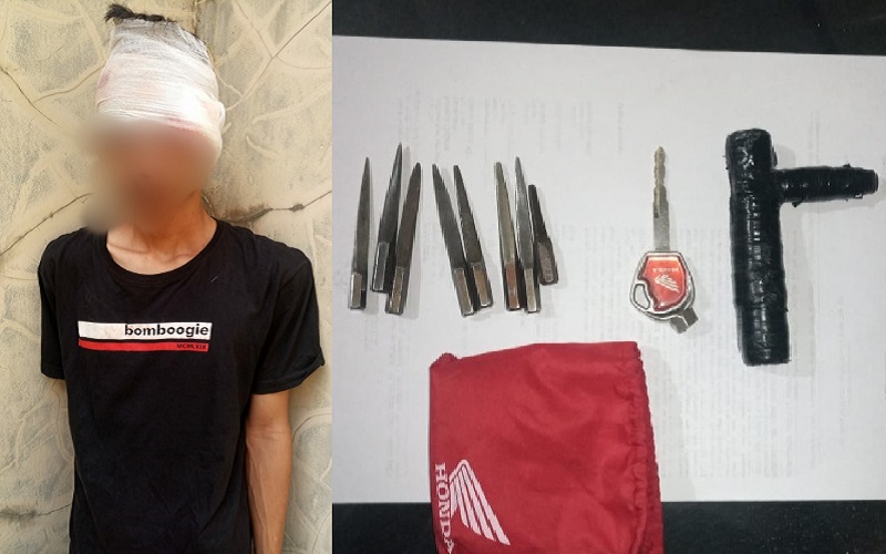 title Polisi Selamatkan Pencuri Motor dari Amuk Massa di Kemang Bogor Polisi Selamatkan Pencuri Motor dari Amuk Massa di Kemang Bogor