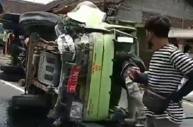 Kronologi Kecelakaan Maut Tewaskan 3 Orang di Bawen, Diduga akibat Rem Blong