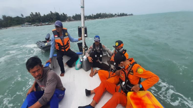 Hilang di Tanjung Merun Tiga Hari Lalu, Seorang Nelayan di Bangka Selatan Belum Ditemukan 