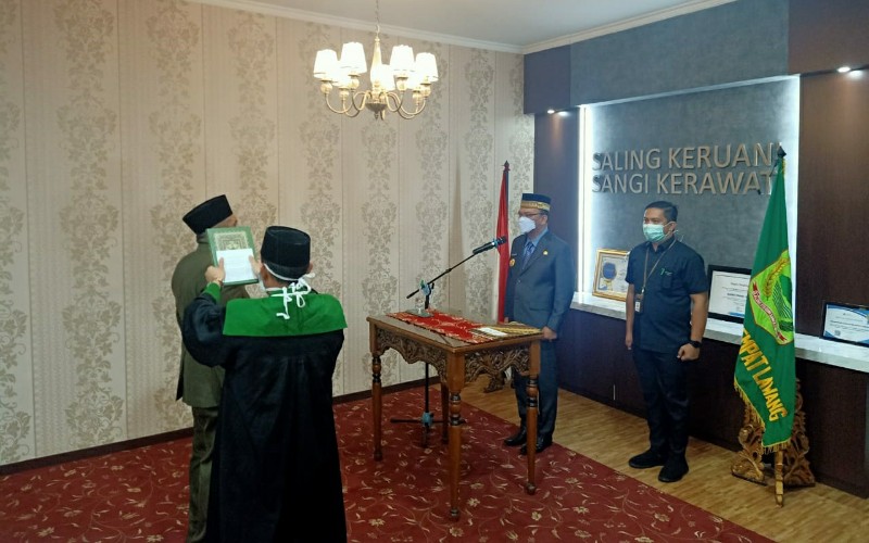 Indra Sufawi Jabat Pj Sekda Empat Lawang, Gantikan Mahalisi yang Meninggal Usai Pelantikan 