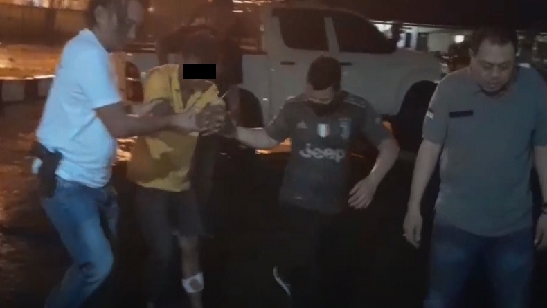 Polisi Tembak Begal Sadis Kasus Pencurian Motor Ojek Online di Medan Belawan