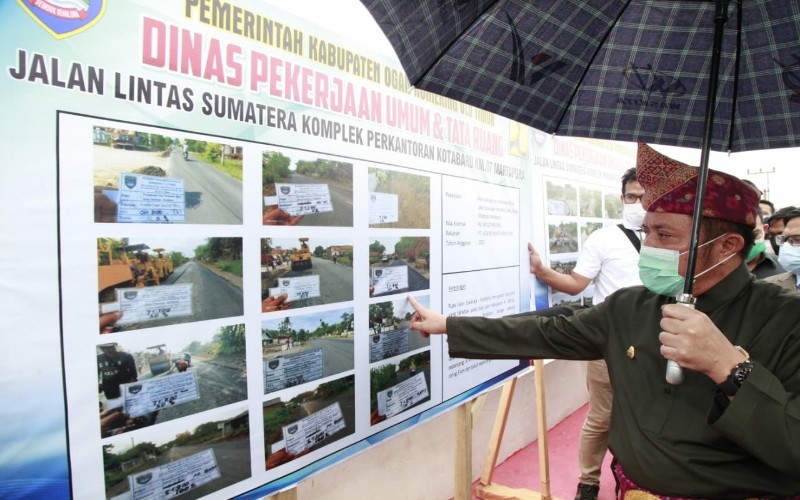 Herman Deru Resmikan 70 Infrastruktur Senilai Rp770 Miliar Lebih 