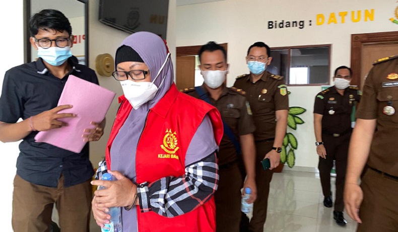 Tersangka Penilep Pajak Ditahan di Rutan Polda Bali