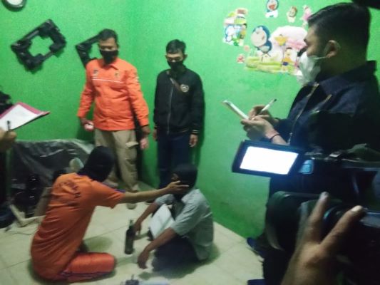 Prarekonstruksi Pembunuhan Anak Pejabat Peruri, 3 Tersangka Peragakan 40 Adegan