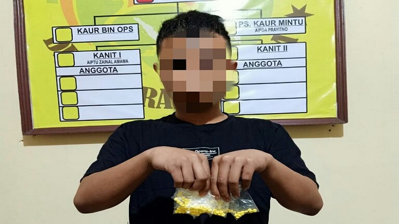 Pria Kotamobagu Ini Ditangkap atas Kepemilikan Obat Trihexyphenedyl