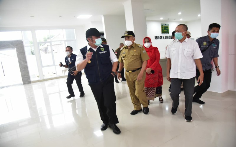 RSUD Ibnu Sutowo Baturaja jadi Rujukan, Gubernur Herman Deru: Perhatikan Tegur Sapa
