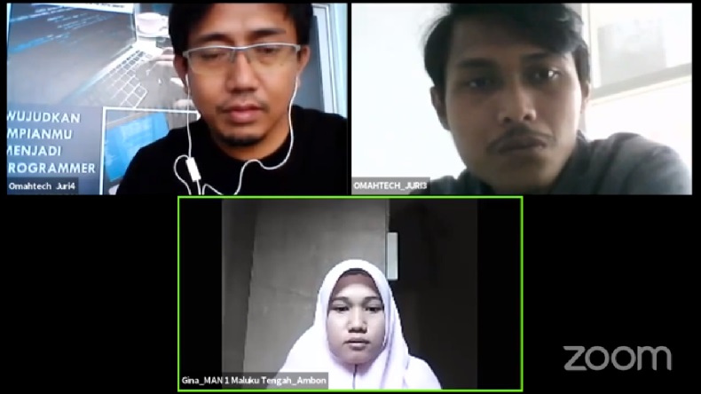 Siswi Madrasah di Maluku Tengah Jadi Juara Nasional Programmer Muda