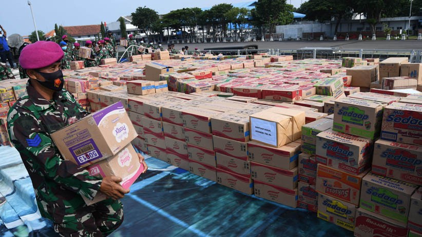 Koarmada II Kirim Bantuan untuk Korban Gempa Sulbar dengan KRI OWA 354 - Bagian 2