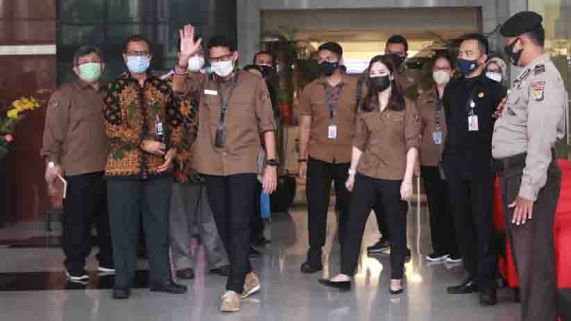 Sandiaga Uno Datangi KPK untuk Kerja Sama Pencegahan Korupsi di Kemenparekraf  - Bagian 2