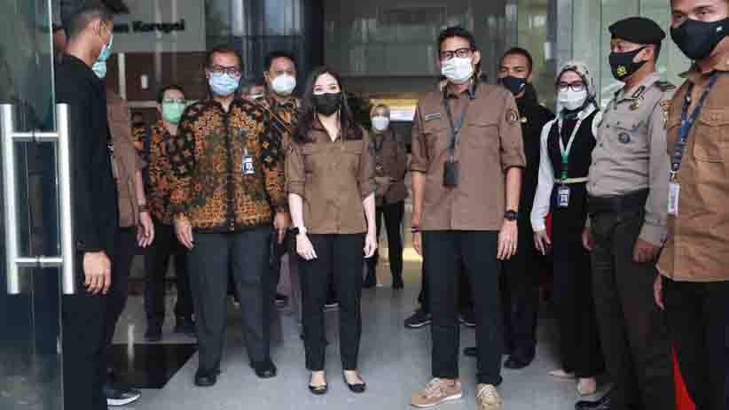 Sandiaga Uno Datangi KPK untuk Kerja Sama Pencegahan Korupsi di Kemenparekraf  - Bagian 3