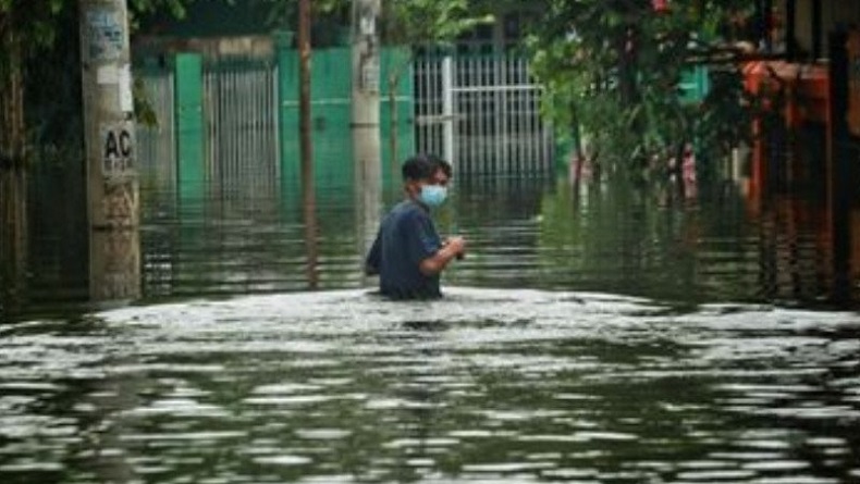 500-an Rumah di Perumnas Antang Makassar Terendam Banjir, 125 KK Mengungsi
