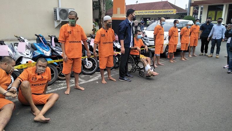 32 Kali Beraksi di Empat Kota, Komplotan Curanmor Ditangkap Polisi, 1 Ditembak