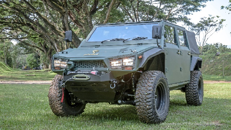 Kendaraan Taktis Maung Pindad Versi Sipil Dijual Rp600 Juta Per Unit 