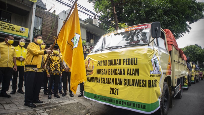 Partai Golkar Kirim Bantuan untuk Korban Bencana Alam Senilai Rp4,7 Miliar - Bagian 2