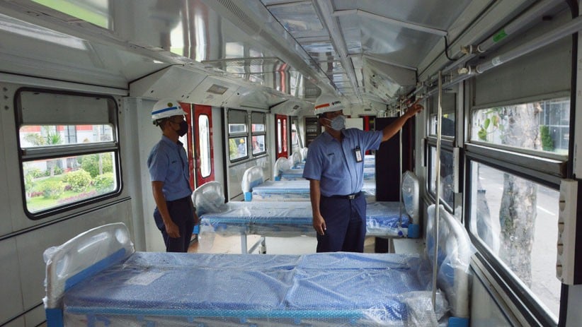 KRL Dimodifikasi Jadi Rumah Sakit Lapangan untuk Pasien Covid-19 - Bagian 1