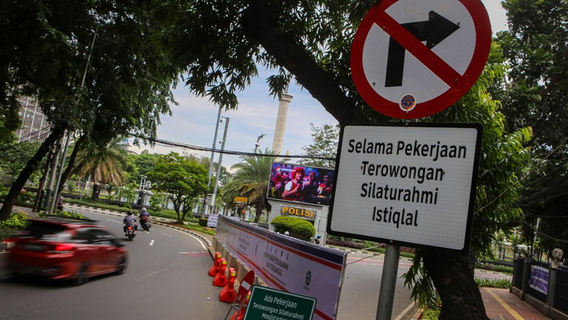 Proyek Terowongan Silaturahmi, Jalan Masjid Istiqlal dan Gereja Katedral Ditutup - Bagian 1