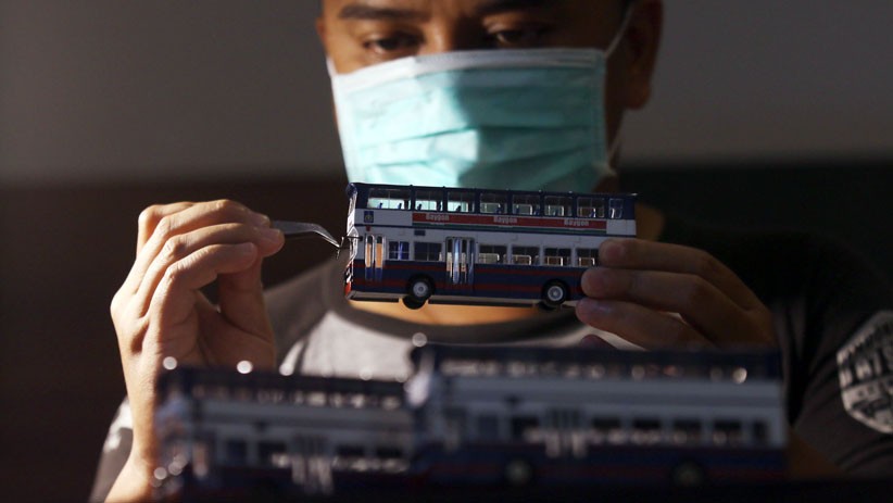 Miniatur Bus Klasik Buatan Perajin dari Tangsel, Dijual Rp500.000 per Buah - Bagian 1