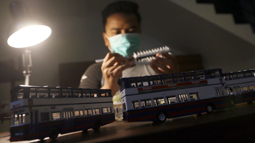 Miniatur Bus Klasik Buatan Perajin dari Tangsel, Dijual Rp500.000 per Buah - Bagian 2