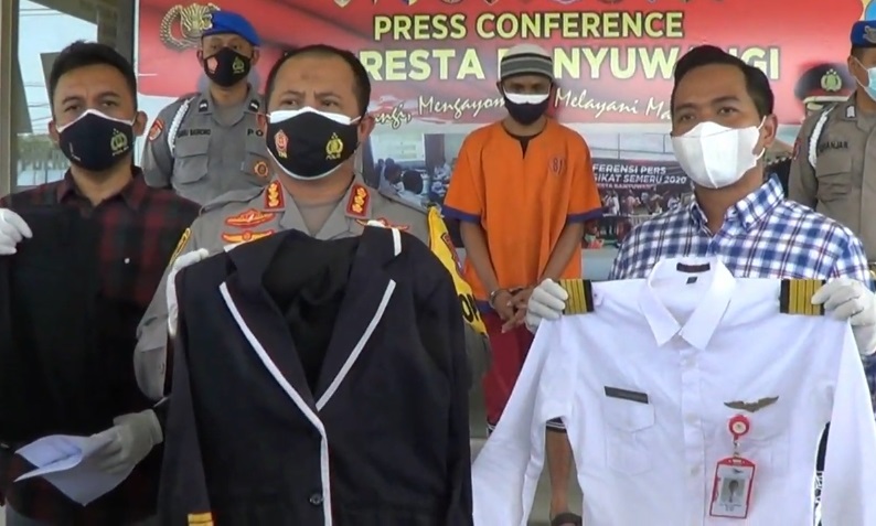 Pilot Gadungan Pacari Gadis di Banyuwangi dan Gondol Uang Jutaan Rupiah 