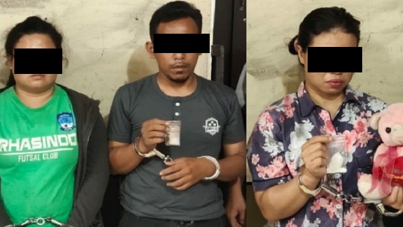 Polisi Tangkap 3 Bandar Sabu di Tanjungbalai, 2 di Antaranya Pasutri