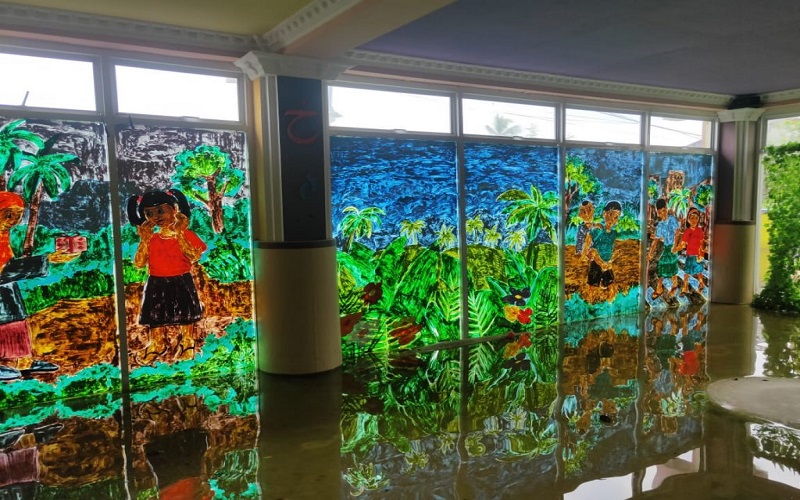 Terendam Banjir Lebih dari Sepekan, Begini Kondisi Perpustakaan Dispersip Kalsel