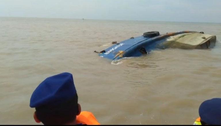 Tugboat Tenggelam di Perairan Pemalang Ditemukan dalam Kondisi Terbalik