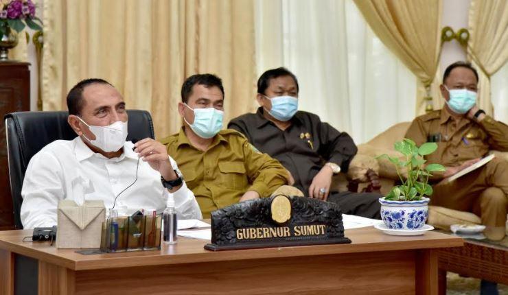 Kasus Covid-19 di Sumut Meningkat, Gubernur Edy Minta Kabupaten-Kota Perketat Prokes