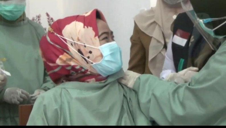 Tensi Kembali Normal, Bupati Brebes Idza Priyanti Akhirnya Bisa Divaksin