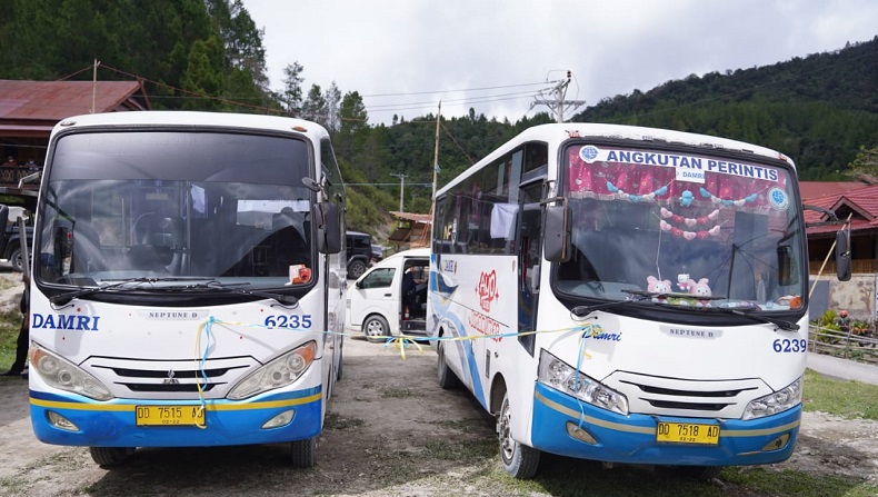 title Bus Damri Rute Masamba-Sabbang-Rongkong Luwu Utara Resmi Beroperasi Bus Damri Rute Masamba-Sabbang-Rongkong Luwu Utara Resmi Beroperasi