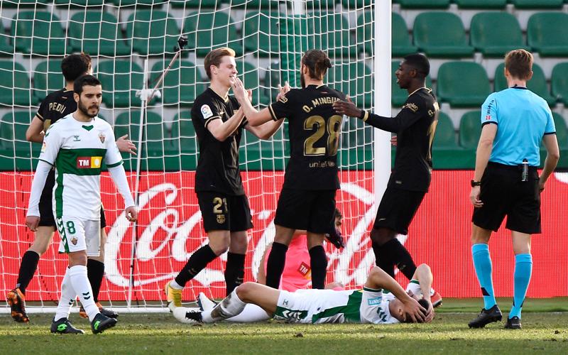 Tanpa Lionel Messi, Barcelona Petik Poin Penuh di Markas Elche