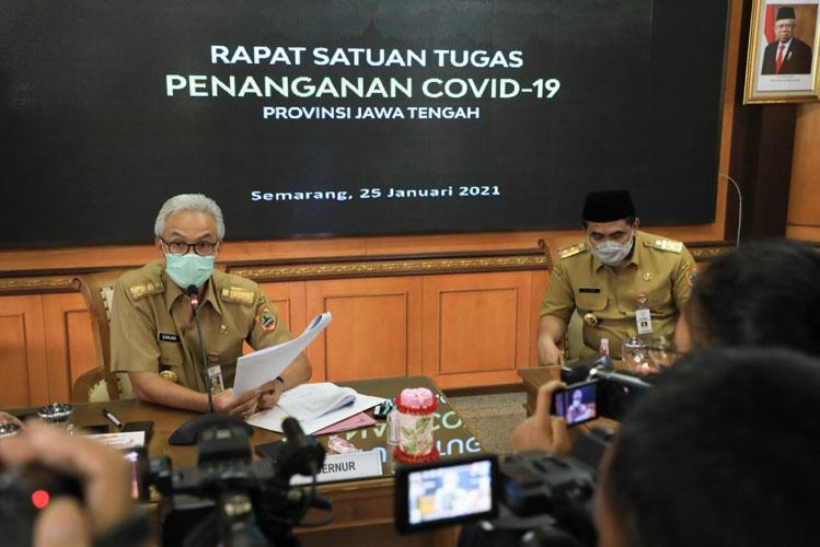 Jateng Targetkan Vaksinasi Tahap Pertama Nakes Selesai Pertengahan Februari
