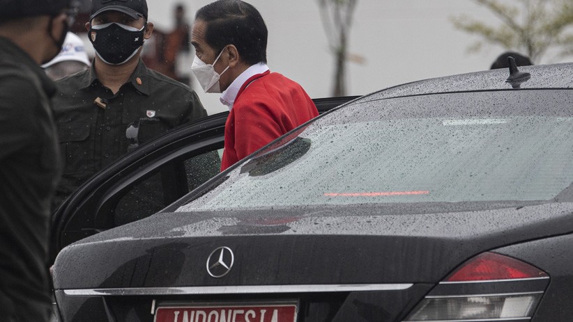 Presiden Jokowi Resmikan Jalan Tol Palembang-Kayu Agung - Bagian 2