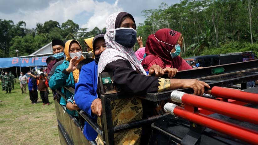 3 Bulan Tinggal di Barak, Ratusan Pengungsi Gunung Merapi Kembali ke Rumah