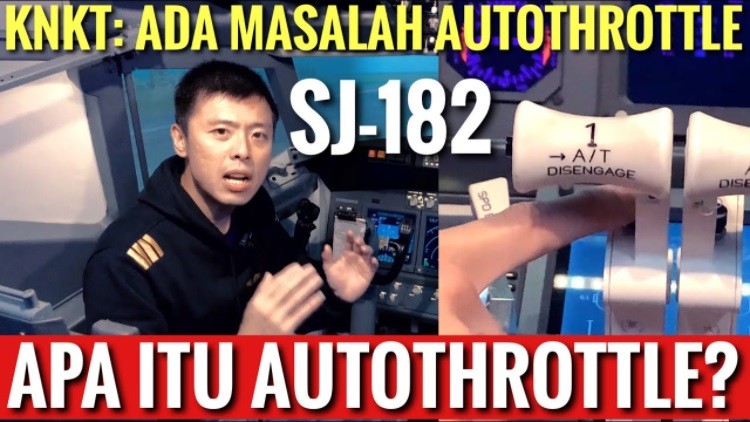 Masalah SJ-182 Terungkap, Ini Penjelasan Kapten Vincent Raditya