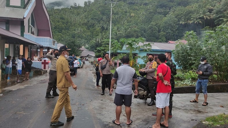 Banjir Bandang di Sitaro, 14 Rumah Warga Rusak dan 119 Jiwa Mengungsi 