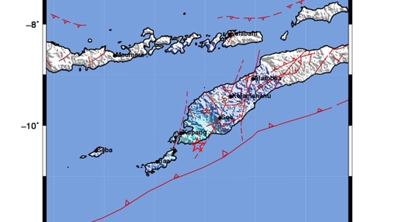 Gempa M4 8 Guncang Kupang Ntt Bagian 1