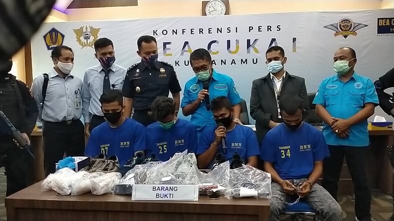 BNN Gagalkan Penyelundupan 2 Kg Sabu via Bandara Kualanamu Deliserdang
