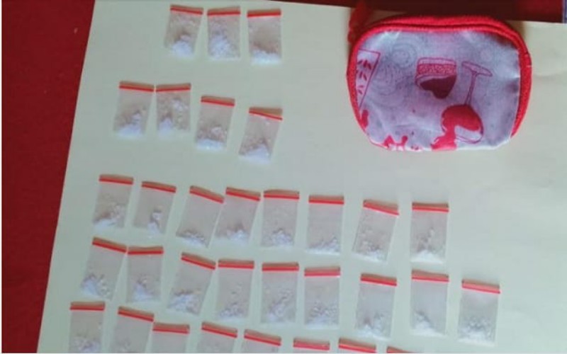 Polisi Tangkap Pengedar di Kebun Sawit, 33 Paket Sabu Disita