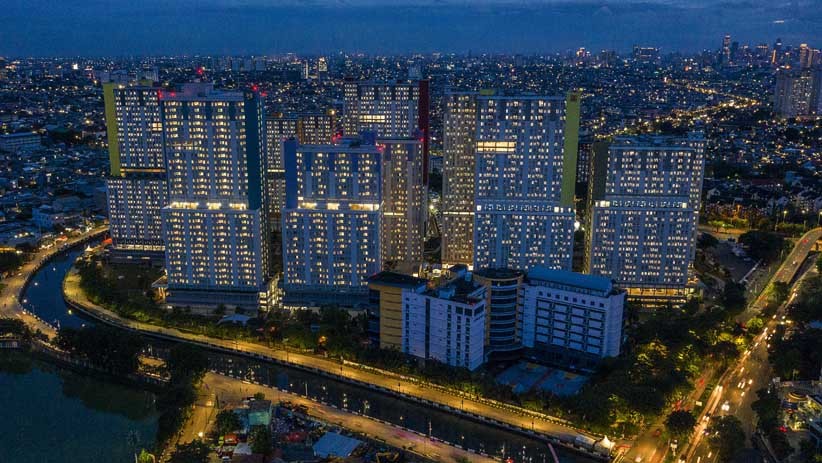 Penampakan Semua Lampu Kamar RSD Wisma Atlet Kemayoran Menyala - Bagian 3