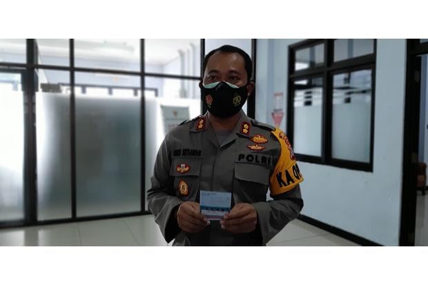 Ragu Alat Tekanan Darah di RSUD, Kapolres Gunungkidul Bawa Alat Sendiri saat Ikuti Vaksinasi 