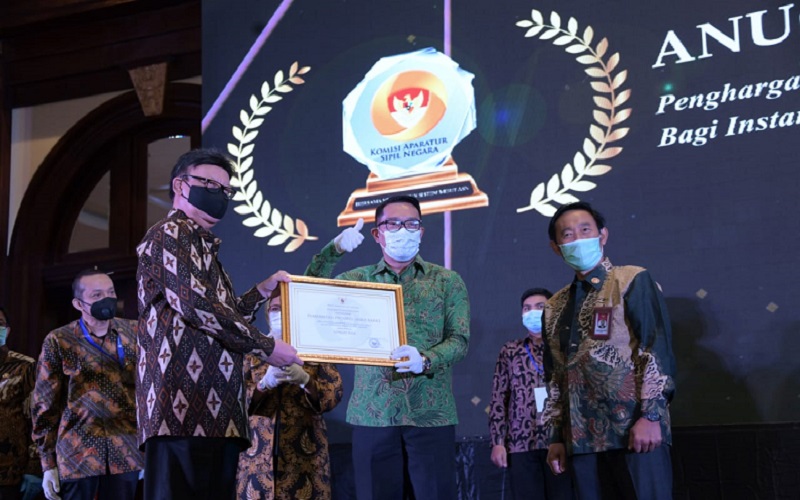Pemprov Jabar Sukses Raih Poin Tertinggi Anugerah Meritokrasi