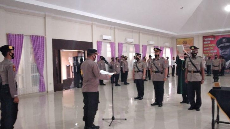Kasat Reskrim Polres Tanggamus Dimutasi ke Lampung Tengah 