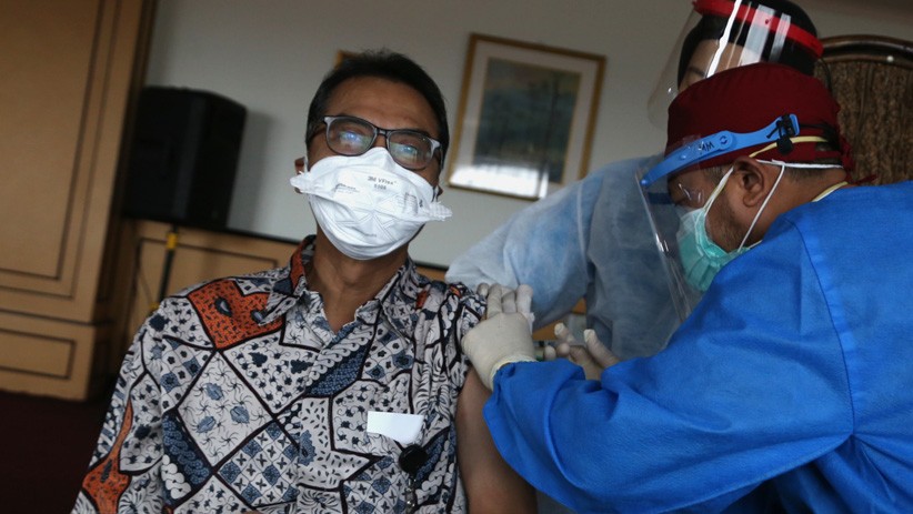 1.007 Guru di Solok Selatan Sudah Disuntik Vaksin Covid