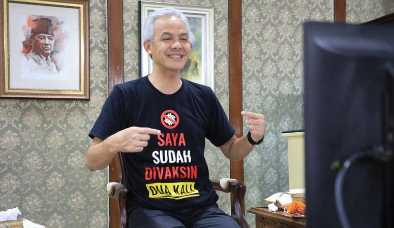 Ajak Masyarakat Jateng di Rumah Saja 2 Hari, Ganjar: Semua Daerah Mendukung