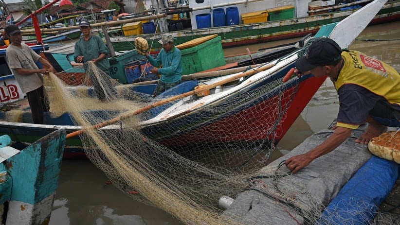 Cuaca Buruk, Nelayan Sekitar Selat Sunda Tidak Melaut - Bagian 2