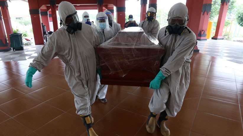 Ratusan Jenazah Korban Covid-19 Dikremasi di Krematorium Keputih Surabaya - Bagian 2