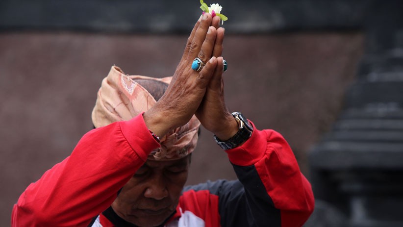 Upacara Hari Raya Saraswati Berlangsung Khidmat di Tengah Pandemi - Bagian 1