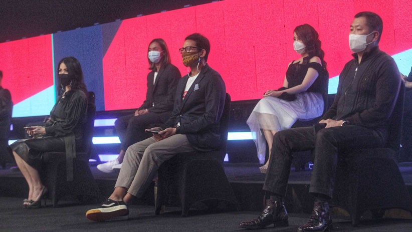 Sandiaga Uno Hadiri TikTok Awards Indonesia 2020, Dukung Konten Kreator Terus Berkarya - Bagian 2