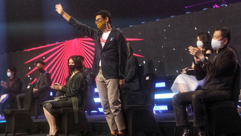 Sandiaga Uno Hadiri TikTok Awards Indonesia 2020, Dukung Konten Kreator Terus Berkarya - Bagian 1