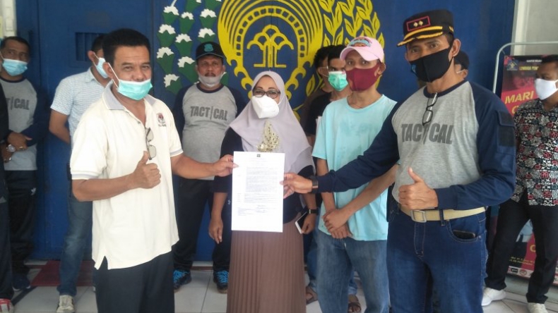 Awal 2021, 9 Narapidana di Lapas Pariaman Dapat Asimilasi Covid-19